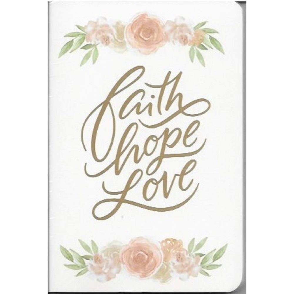 Town Street Arts Faith Hope Love‎ Set of Three Lined Journals